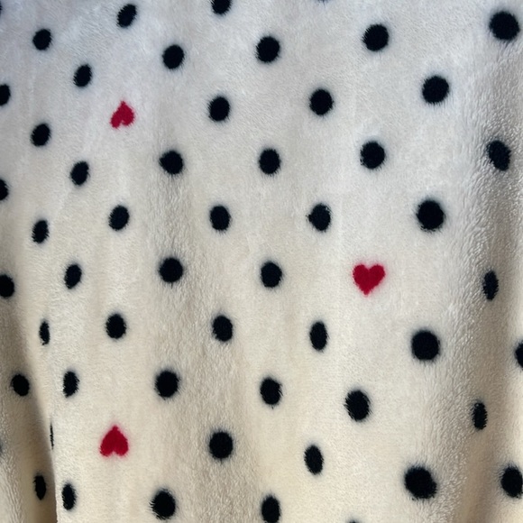 Betsey Johnson Plush Robe XS/S - Picture 8 of 8